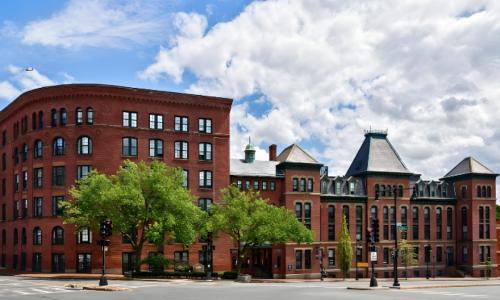 exterior of building